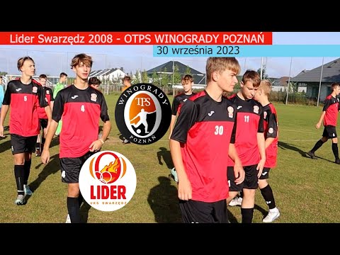 Lider Swarzędz 2008 (2 - 3) OTPS WINOGRADY POZNAŃ 30.09.23
