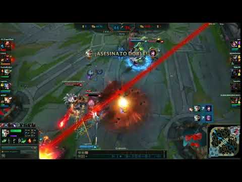 Quadra-cast double kill with riven [Patch 7.17]