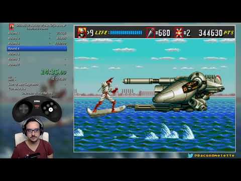 Shinobi III - World's FIRST (maybe?) 1 MILLION score run