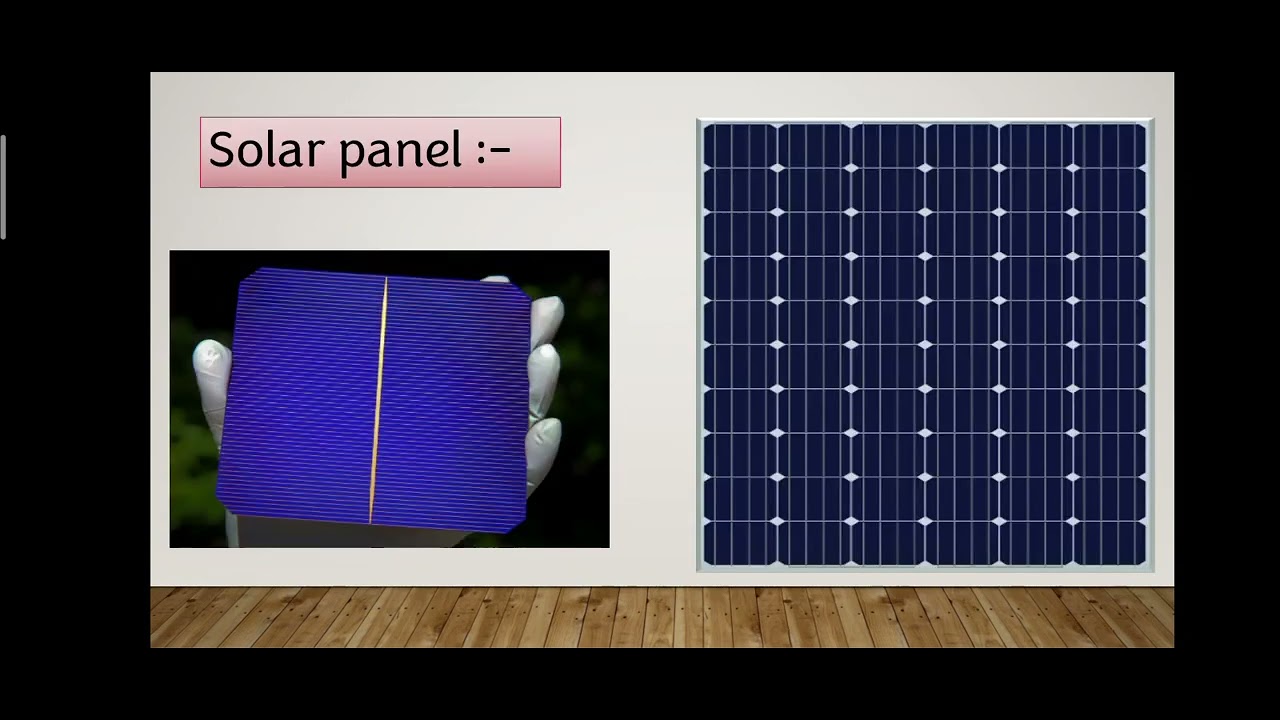 power point presentation on Solar Cell.