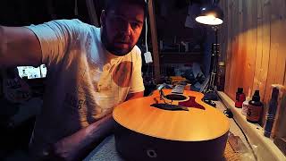 Video thumbnail for Installing a Prestige-330 in a Taylor GS Mini by HAZEYDAZE