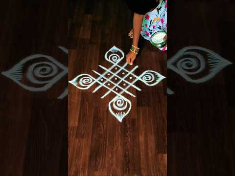 குட்டி கோலம் daily rangoli kolam designs#trending#viralvideo#shorts#shortsfeed#indianculture#yt