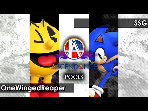 Smash 4: OneWingedReaper (Pacman) V SSG (Sonic) - Ascendance 33 Tournament SSB4