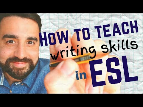 How to teach writing skills in ESL | Teaching students self-assessment