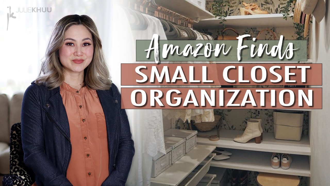 AMAZON MUST-HAVES for SMALL CLOSETS (Best of Storage + Organization!)