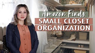 AMAZON MUST-HAVES for SMALL CLOSETS (Best of Storage + Organ