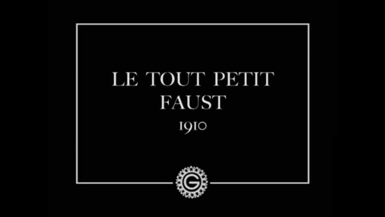Маленький Фауст / Le tout petit Faust (Emile Cohl, 1910)