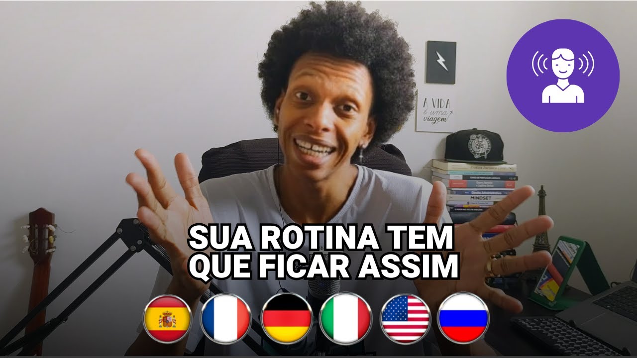 Rotina Diária Para Aprender Russo e QQ/Língua - Como Me Organizei ? | #31 | DESAFIO 6 MESES
