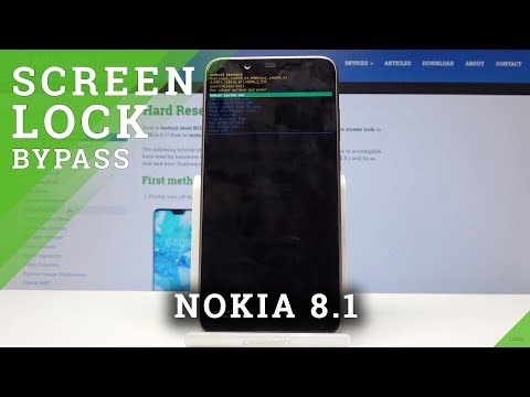 How to Factory Reset NOKIA 8.1 - Bypass Screen Lock / Wipe Data