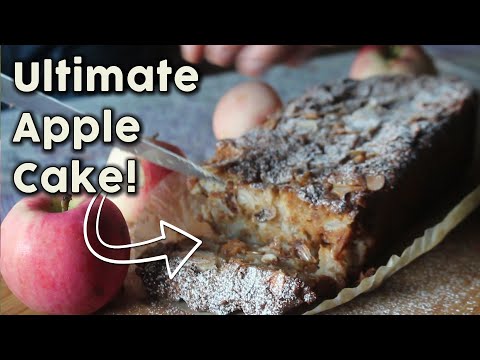 Delicious Latvian Apple Cake - Ābolu kūka Recipe