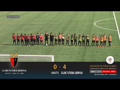 Amavita (0-4) Clube Futebol Benfica [SUB13 FUT9]