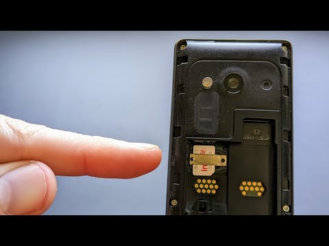 Insert Nano Sim Card in Nokia Phone ( Without Adapter) 105 , 106 ,110 , 150 ,215 , 220 , 225 ,235