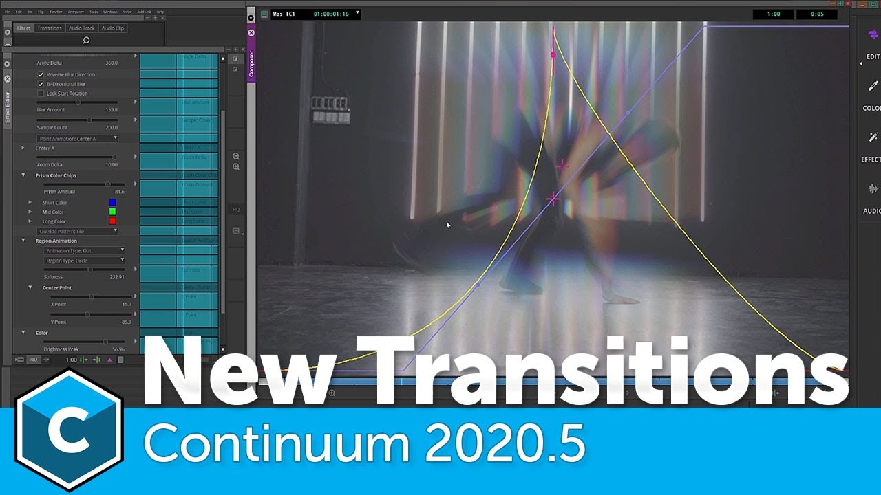 Continuum Transition Dissolves