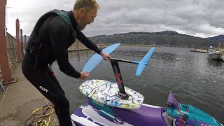 Foil VLOG: Hydrofoil Tow session at the Hatchery