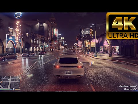 Grand Theft Auto 5 4K Ultra Graphics Gameplay  - GTA 5 PC 4K 60FPS