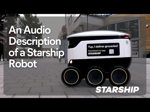 Starship Delivery Robot Video 2008
