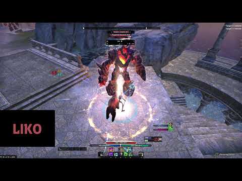 ESO - Magicka Warden (86k+ on Raid Dummy) - See Description - Elsweyr