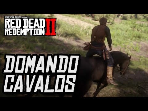 COMO DOMAR CAVALOS SELVAGENS E TORNANDO PRINCIPAL NO RED DEAD REDEMPTION 2