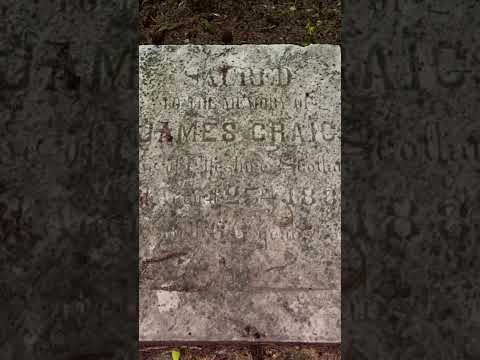 Tumba de James Craik, como el del pueblo de Córdoba en el Cementerio Británico de #buenosaires #bsas