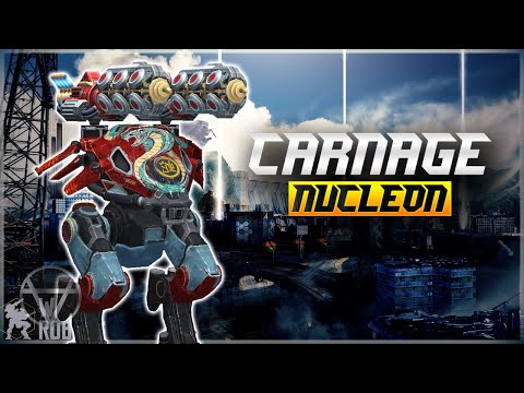 [WR] 🔥 Nucleon Daredevil Carnage - Gameplay | War Robots