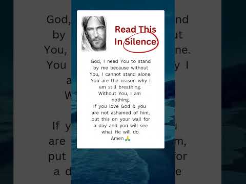 Take 10 Seconds To Read This In Silence ✝️🙏 Powerful Prayer 💟 #jesuslovesyou #prayer #faith #jesus