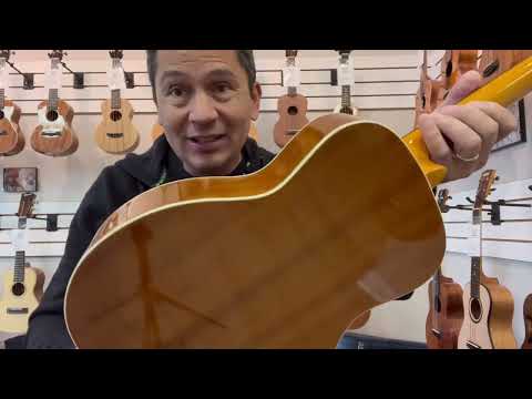 Ohana BKT-70G Tenor Ukulele w/Baritone body Demo at Aloha City Ukes
