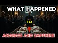 The Shocking Reason God Struck Down Ananais And His Wife DEAD Inside The Church Full Story