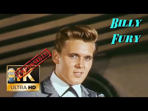 Billy Fury AI 4K ❌Impossible Restore❌ - Just Because 1961