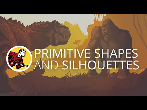 The Power of Primitive Shapes and Silhouettes using the Lasso Fill Tool - Clip Studio Paint