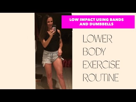Lower Body Exercise Routine With Vocal Instructions | Size: Happy Method