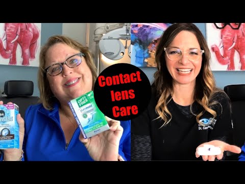 How to Clean Soft Contact Lenses