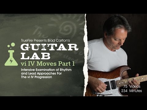 Guitar Lab: vi IV Moves - Introduction - Brad Carlton