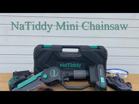 NaTiddy Mini Chainsaw Review