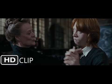 Ron and McGonagall Dance | Harry Potter and the Goblet of Fire