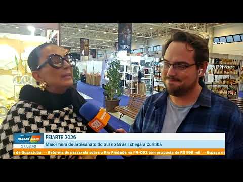 Feiarte 2026: maior feira de artesanato do Sul do Brasil chega a Curitiba