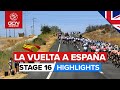 Chaos & Controversy After A Long Day In The Sun | Vuelta A España 2022 Stage 16 Highlights