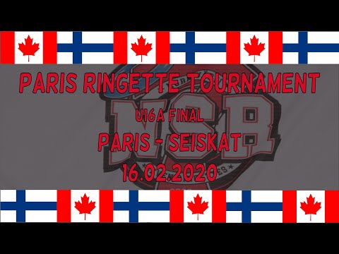 Paris Ringette Tournament U16A Final: Paris - Seiskat