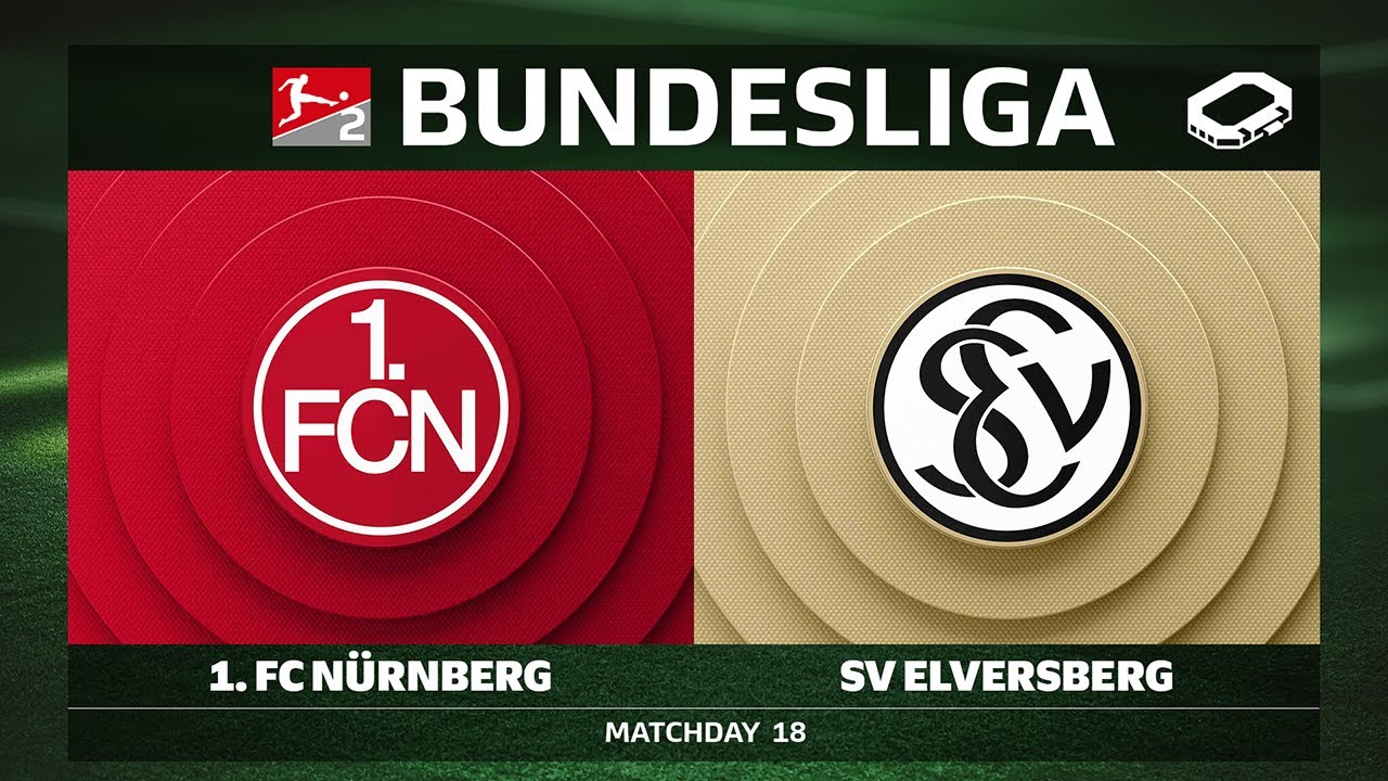 1. FC Nürnberg vs. SV Elversberg | Matchday 18 - Bundesliga 2 2025/26