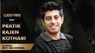 In talks with Pratik Rajen Kothari | Co-Founder-White Wall Screening | video