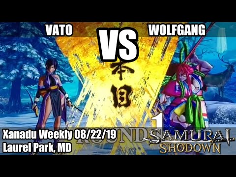 08222019 - DCB|Vato vs Wolfgang [SamSho] F@X, Xanadu, Laurel Park MD