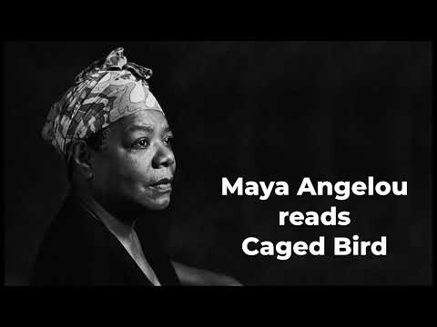 MAYA ANGELOU reads "Caged Bird"