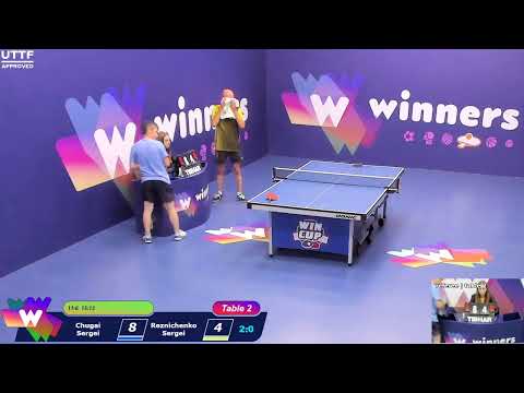 WINners CUP table 2  09.09  Chugai Sergei - Reznichenko Sergei 17:30