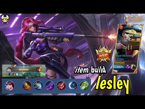 Deadliest Sniper Lesley EZ Maniac | Mobile Legends