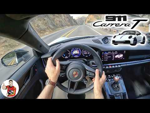 The 2025 Porsche 911 Carrera T is Packaged for Purists // First Drive (POV)