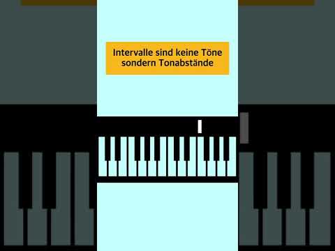 Alle Intervalle 🎹  #shorts