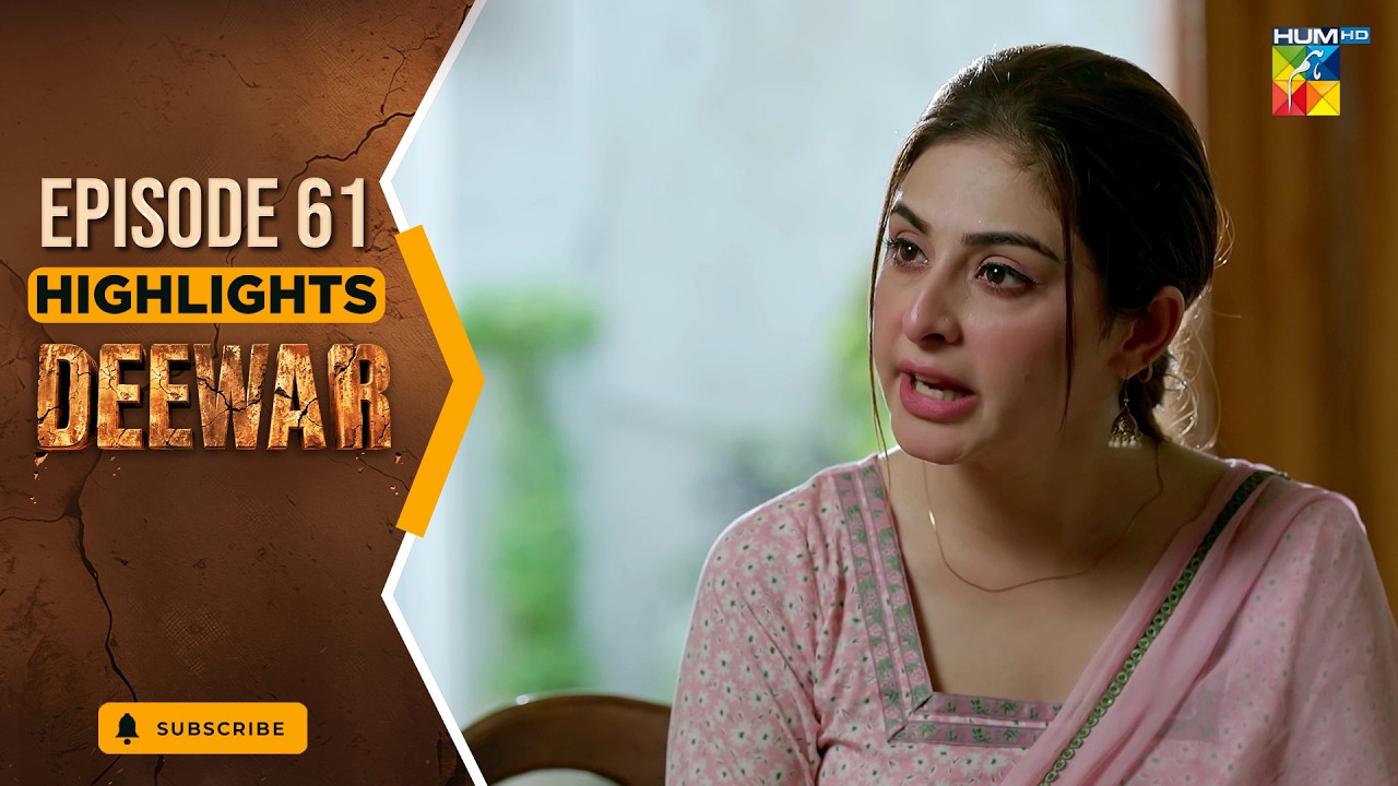 Deewar Episode 61 Highlight - Sunita Marshall & Ali Abbas ] HUM TV