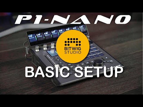 P1 Nano Basic Setup with Bitwig