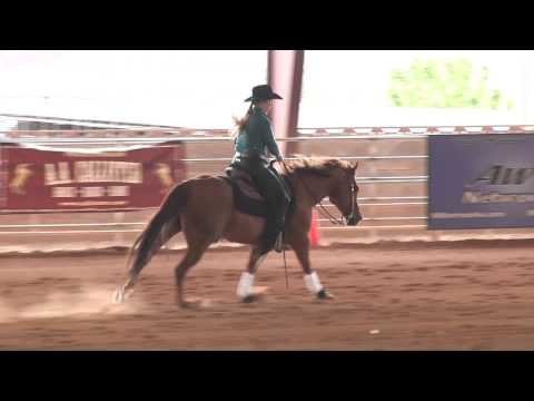 Megan Erickson - Miss Magnum Chic - NRHA Youth 14-18 Reserve Champion