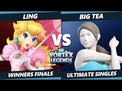 VL 37 Winners Finals - Big Tea (Wii Fit Trainer) Vs. Ling (Peach) SSBU Ultimate