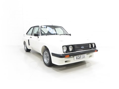 A Tremendous Mk2 Ford Escort RS2000 X Series in Striking Condition - SOLD!